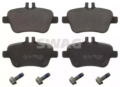 Комплект тормозных колодок, дисковый тормоз SWAG купить